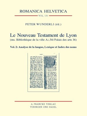 cover image of Le Nouveau Testament occitan de Lyon